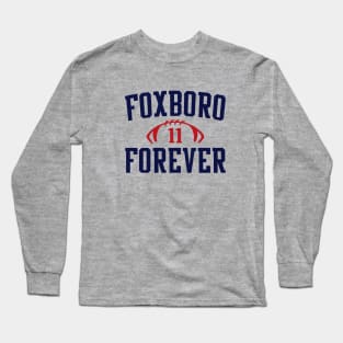 FOXBORO FOREVER, Edelman 11 Long Sleeve T-Shirt